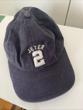 NY Yankee Jeter Women's Cotton Baseball Cap